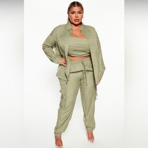 Cargo Pants set - 3 Piece
